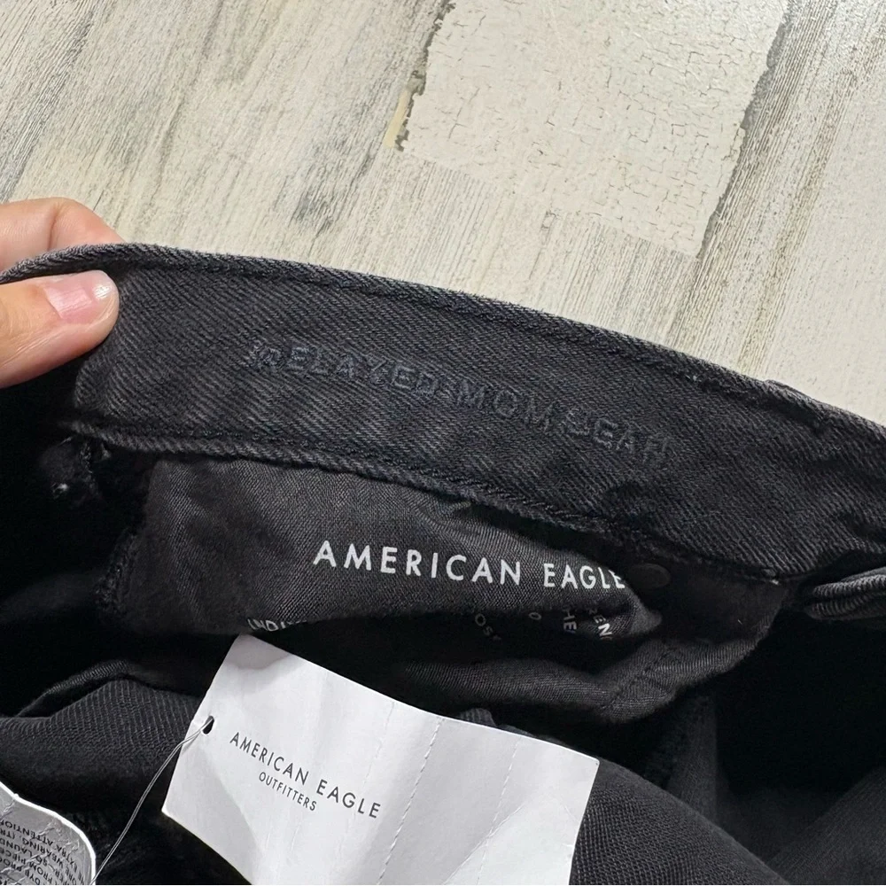 NWT American Eagle Relaxed Mom Jean Size 12 Long